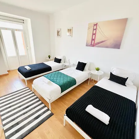 87 Center Flat Ideal For Groups And Families * Lisbona