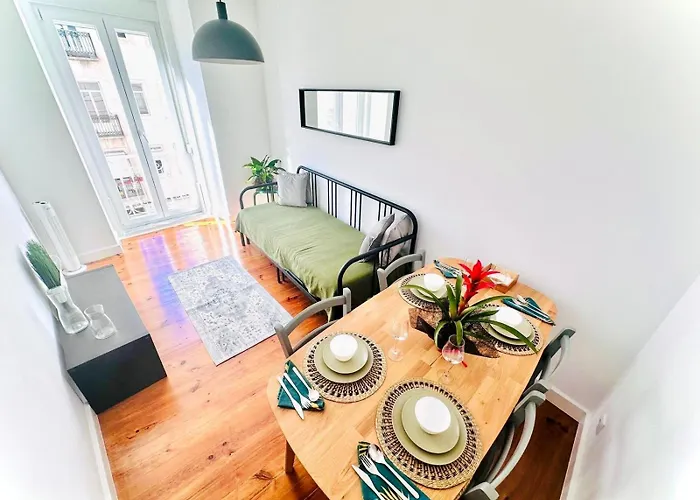 87 Center Flat Ideal For Groups And Families Lizbona