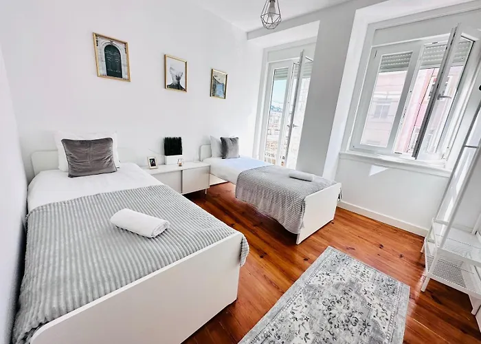 87 Center Flat Ideal For Groups And Families Lizbona